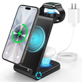 Wireless Charger for Iphone-23W 3 in 1 Fast Charging Station Compatible for Iphone 17/16E/15/14/13/12/11 Pro Max, Airpods 4/3/2/Pro, Iwatch Series 2-11, Samsung Charger Stand
