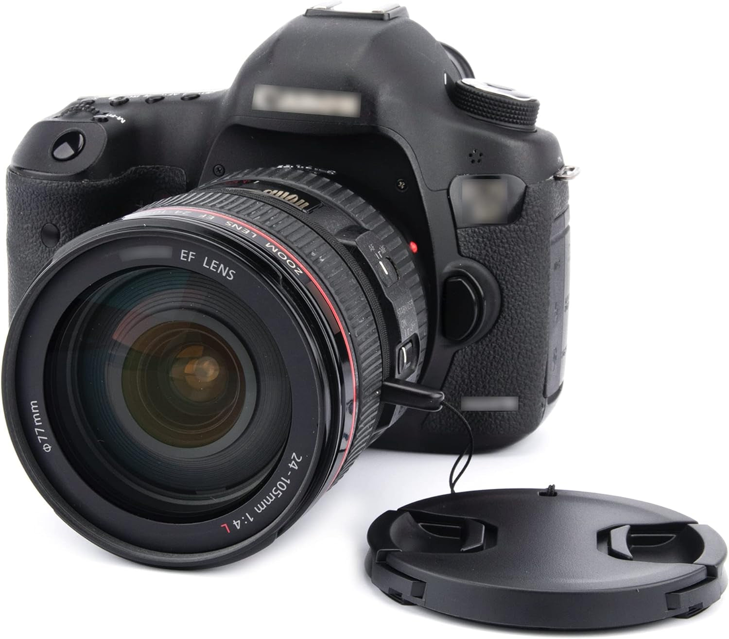 2-Pack 77Mm Front Lens Cap Cover with Keeper for 77Mm DSLR Mirrorless Lens | for Canon EOS 6D II 5D IV with EF 24-105Mm or 24-70Mm F4L Kit Lens, Nikon D750 D780 with AF-S 24-120Mm F4G Kit Lens & More