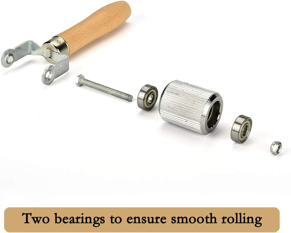 Car Sound Deadening Roller, 0.7Lb Extremely Smooth Sound Insulation Roller Metal, Noise Deadening Sound Deading Tool (2 PCS - 1.69 Inch/0.24 Inch)